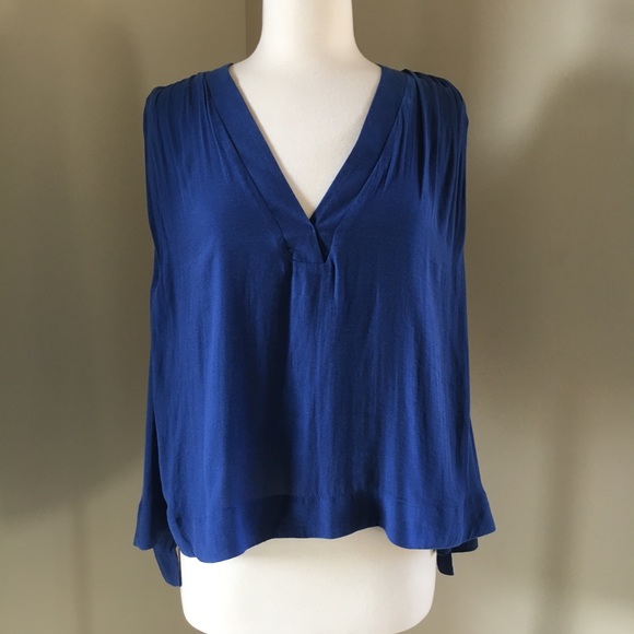 Free People Tops - NWT Free People cobalt blue swing sleeveless top M